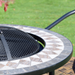 Summer Terrace Brava Fire Pit 60cm Set with 2 Milan Chairs Dining Sets Summer Terrace   