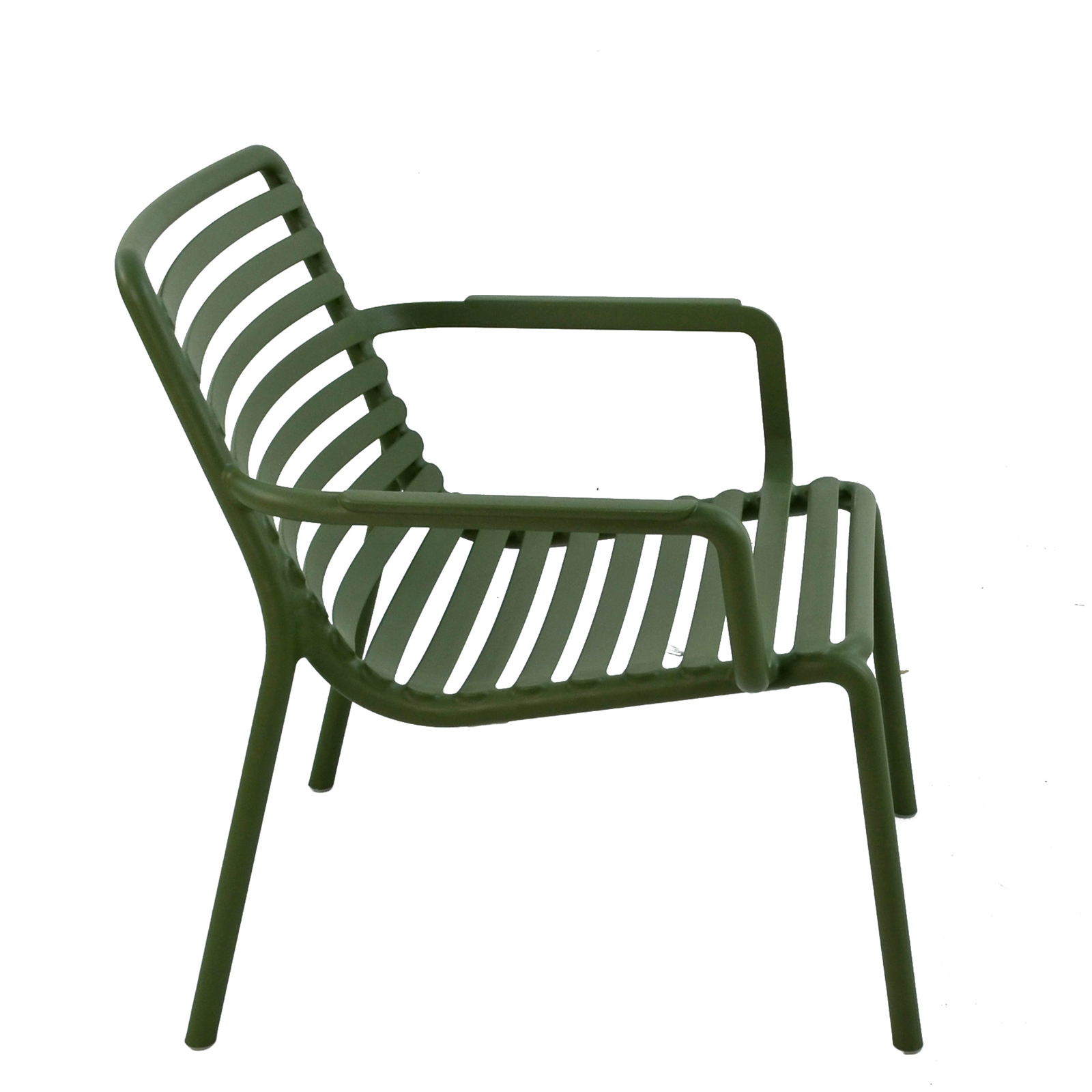 Nardi Doga Relax Garden Chair in Olive Green (Pack of 2) Chairs Nardi Default Title  