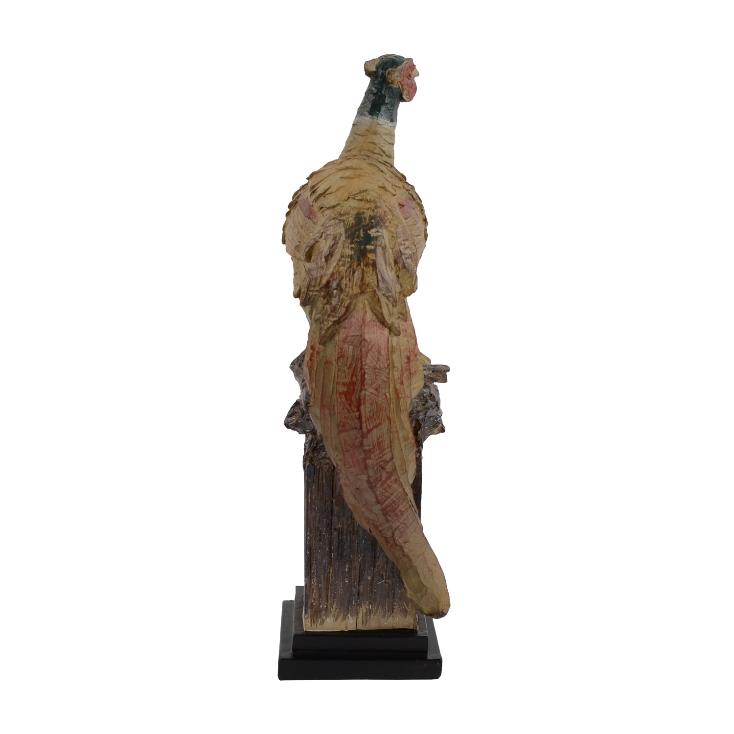 Elur Pheasant 37cm Carved Wood Effect Statue Statues Elur   