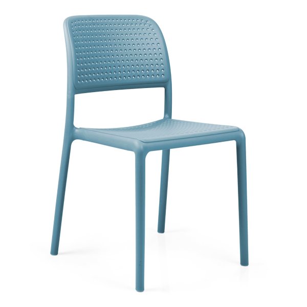 Nardi Sky Blue Step Table with 2 Bistrot Chair Set Dining Sets Nardi   