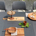 Nardi Anthracite Libeccio Extending Table with 6 Bora Chair Set Dining Sets Nardi   