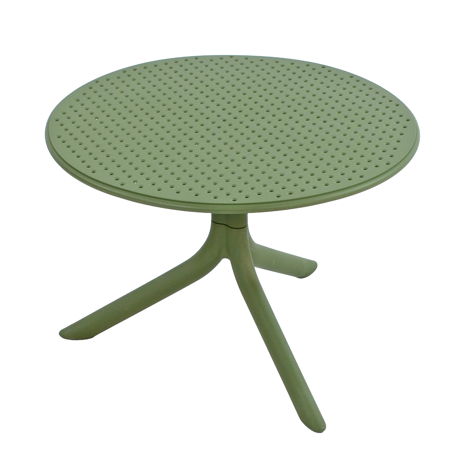 Nardi Step Adjustable Table With 2 Bistrot Chair Set in Olive Green Dining Sets Nardi   