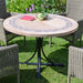 Byron Manor Vermont Garden Dining Table With 4 Dorchester Chairs Set Dining Sets Byron Manor   