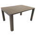 Modura Henrik 140 Garden Table Nickel Grey Tables Modura