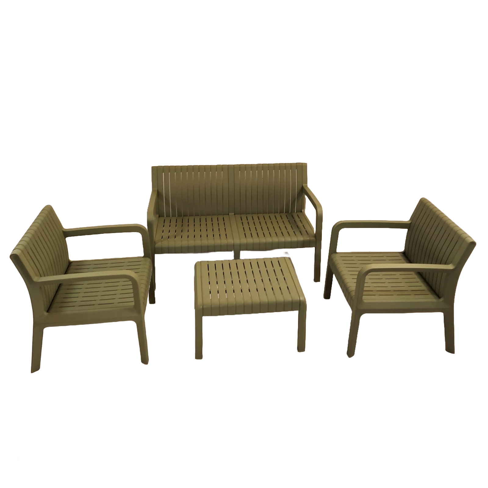 Modura Freya Lounge Set Avocado Green Dining Sets Modura