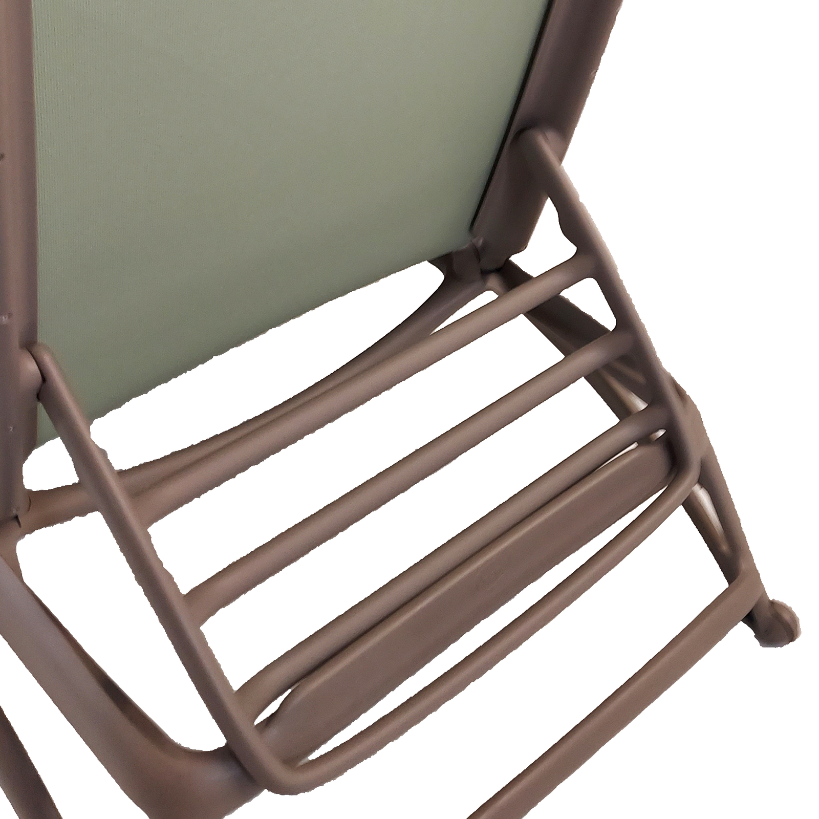 Nardi Atlantico Sun Lounger in Turtle Dove & Olive Green Sun Loungers Nardi