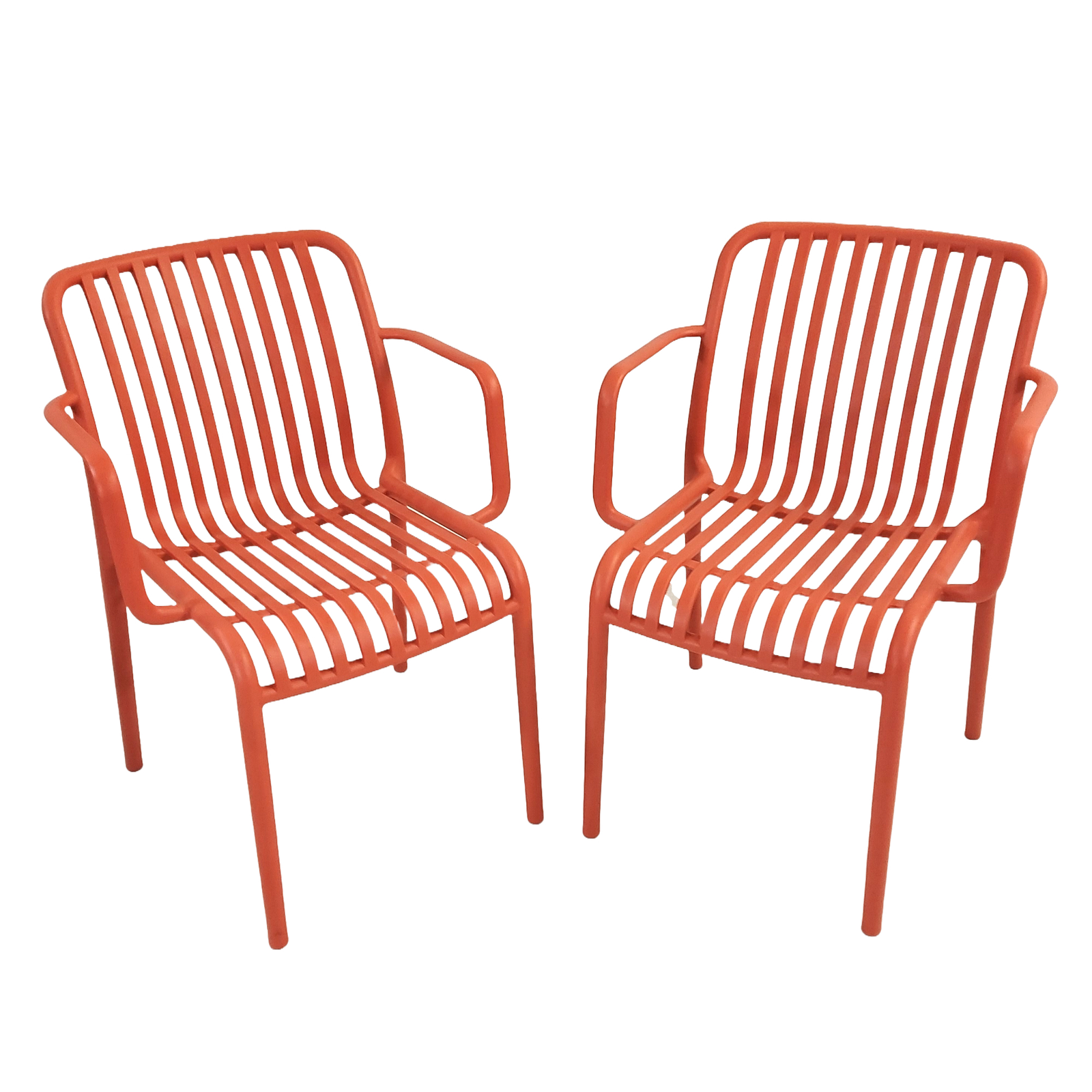 Modura Alma Garden Chair Chilli Red - Pack of 2 Chairs Modura