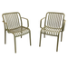 Modura Alma Garden Chair Avocado Green - Pack of 2 Chairs Modura