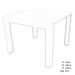 Modura Henrik 100 Garden Table Nickel Grey Tables Modura Default Title