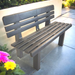 Trabella Genaro Garden Bench in Anthracite Chairs Trabella