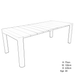 Modura Henrik 220 Garden Table Nickel Grey Tables Modura Default Title