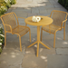 Modura Anders Bistro Table Saffron With 2 Alma Armchair Saffron Outdoor Set Dining Sets Modura