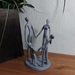Elur Family Circle Iron Figurine 19Cm Grey Shimmer Statue Statues Elur   
