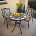 Exclusive Garden Darwin 76cm Table With 2 Ascot Chairs Set Dining Sets Exclusive Garden