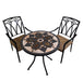 Exclusive Garden Darwin 76cm Table With 2 Ascot Chairs Set Dining Sets Exclusive Garden