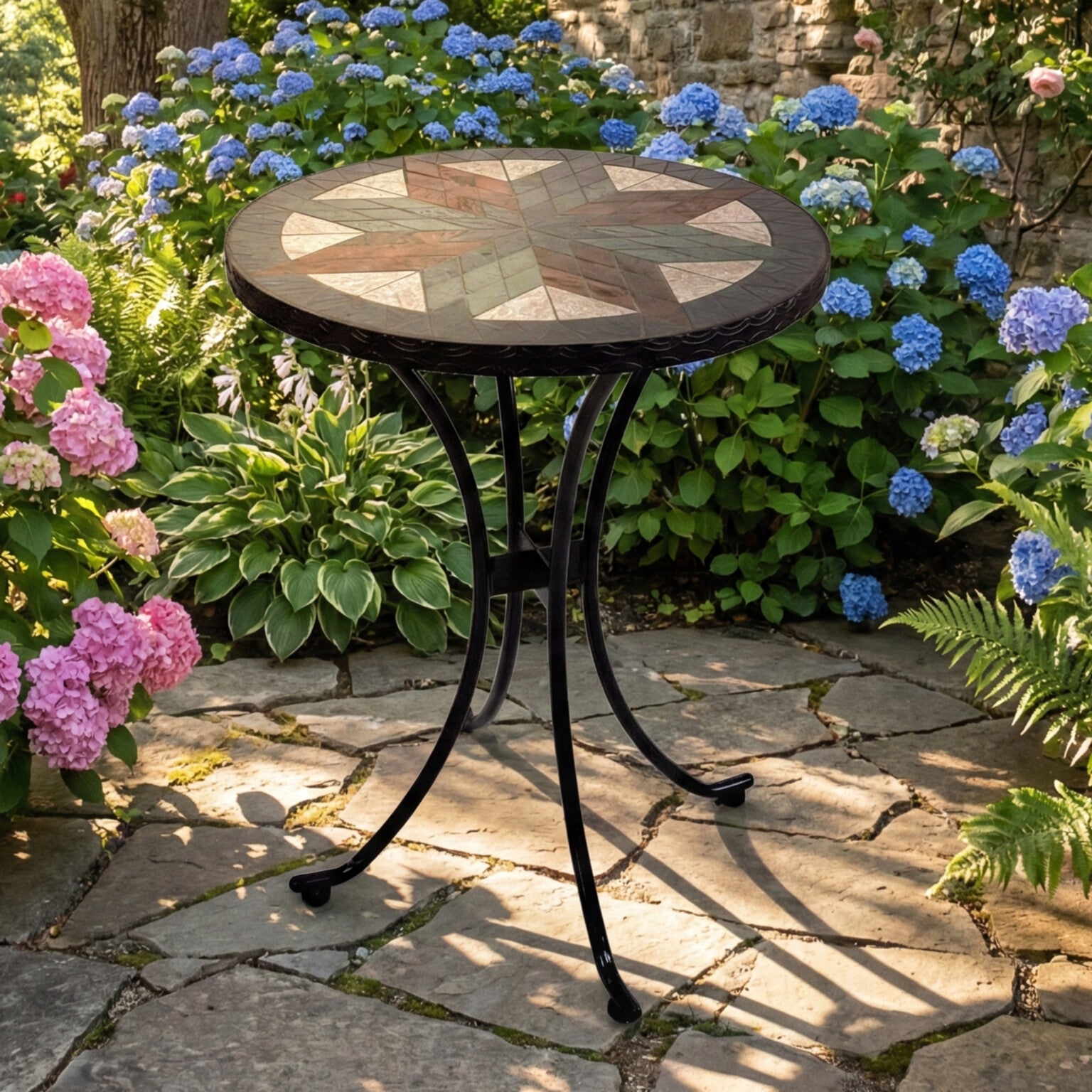 Exclusive Garden Montilla 60cm Table With 2 Milan Chairs Set Dining Sets Exclusive Garden
