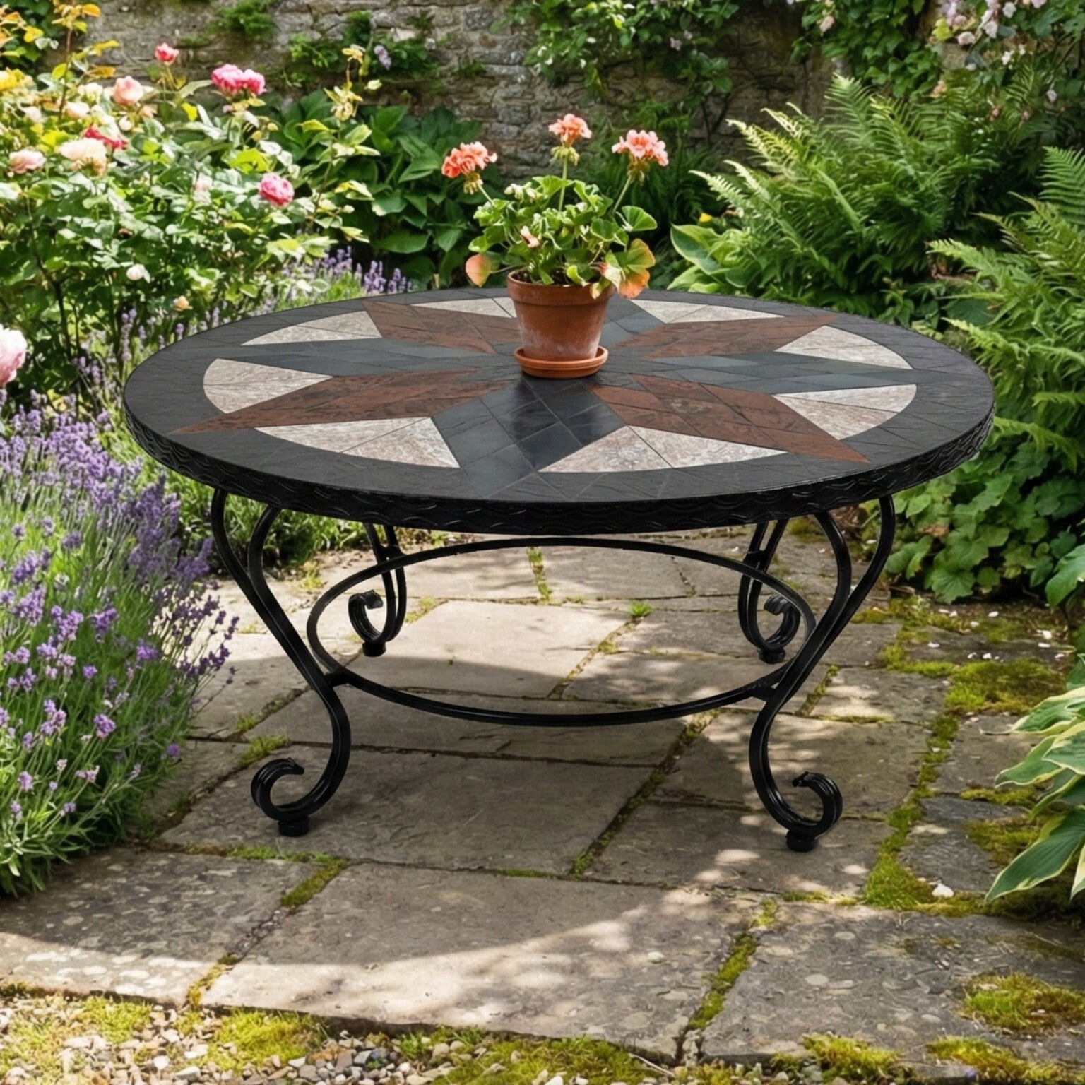 Exclusive Garden Montilla 91cm Coffee Table With 4 Windsor Lounge Chair Set Dining Sets Exclusive Garden