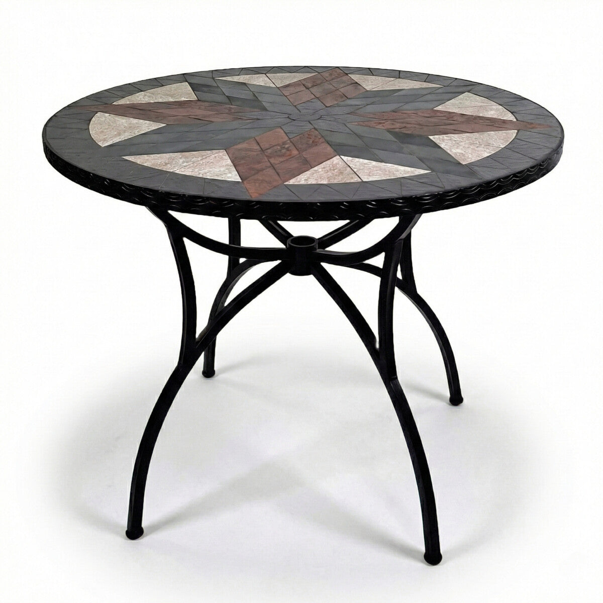 Exclusive Garden Montilla 91cm Patio Table with 4 Malaga Chairs Dining Sets Exclusive Garden