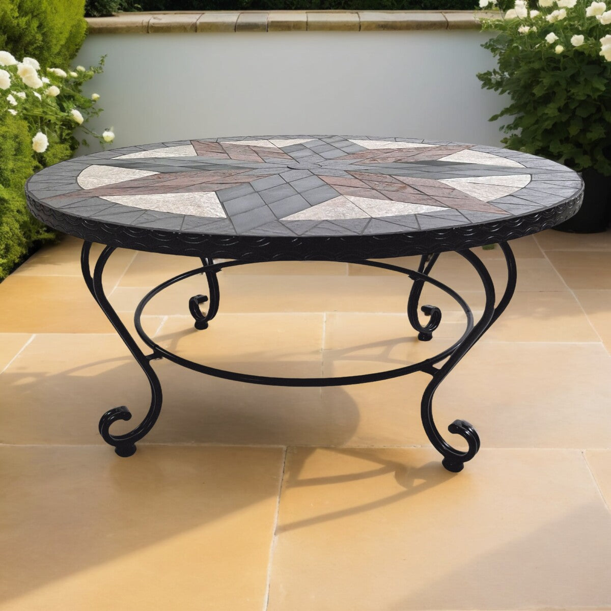 Exclusive Garden Montilla Round Garden Coffee Table Tables Exclusive Garden