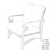 Exclusive Garden Montilla 91cm Coffee Table With 4 Windsor Lounge Chair Set Dining Sets Exclusive Garden