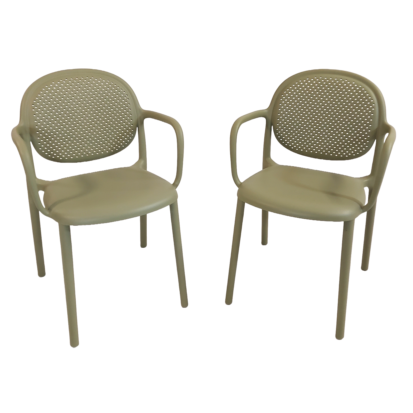 Modura Stina Garden Chair Avocado Green - Pack of 2 Chairs Modura