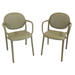 Modura Stina Garden Chair Avocado Green - Pack of 2 Chairs Modura