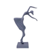 Elur Natalia Dancer Iron Figurine 33Cm Grey Shimmer Statue Statues Elur Default Title  