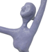 Elur Alicia Dancer Iron Figurine 40Cm Grey Shimmer Statue Statues Elur   