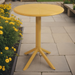 Modura Anders Bistro Garden Table Saffron Yellow Tables Modura