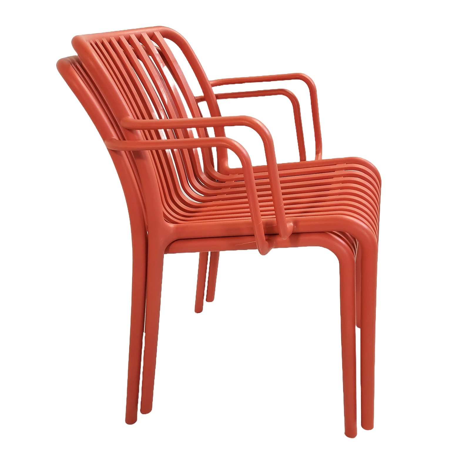 Modura Alma Garden Chair Chilli Red - Pack of 2 Chairs Modura