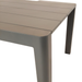 Modura Henrik 100 Garden Table Nickel Grey Tables Modura