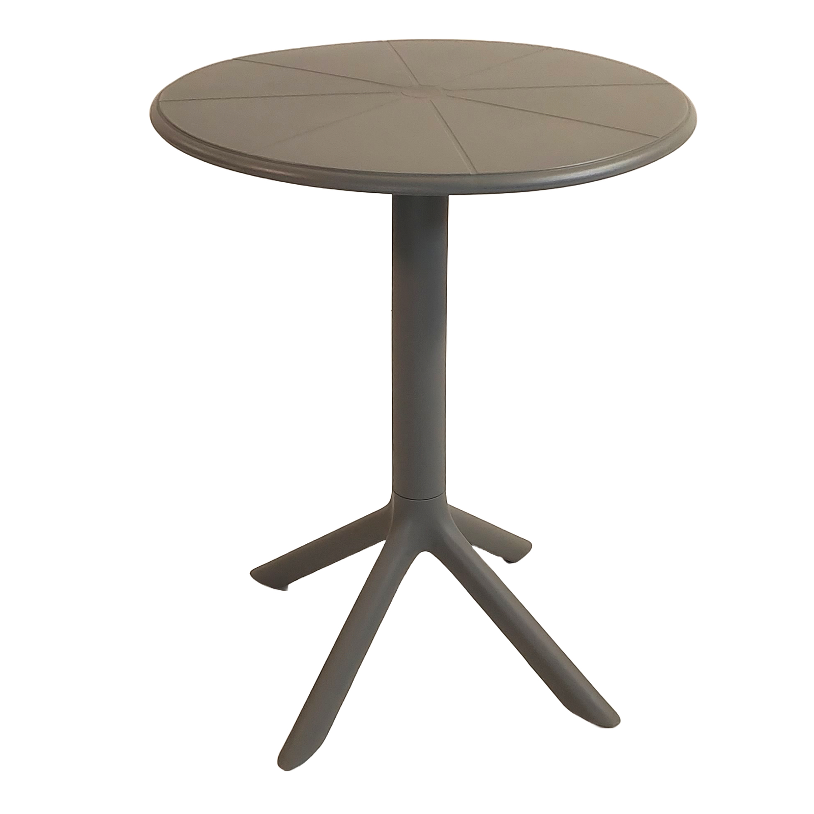 Modura Anders Bistro Garden Table Nickel Grey Tables Modura