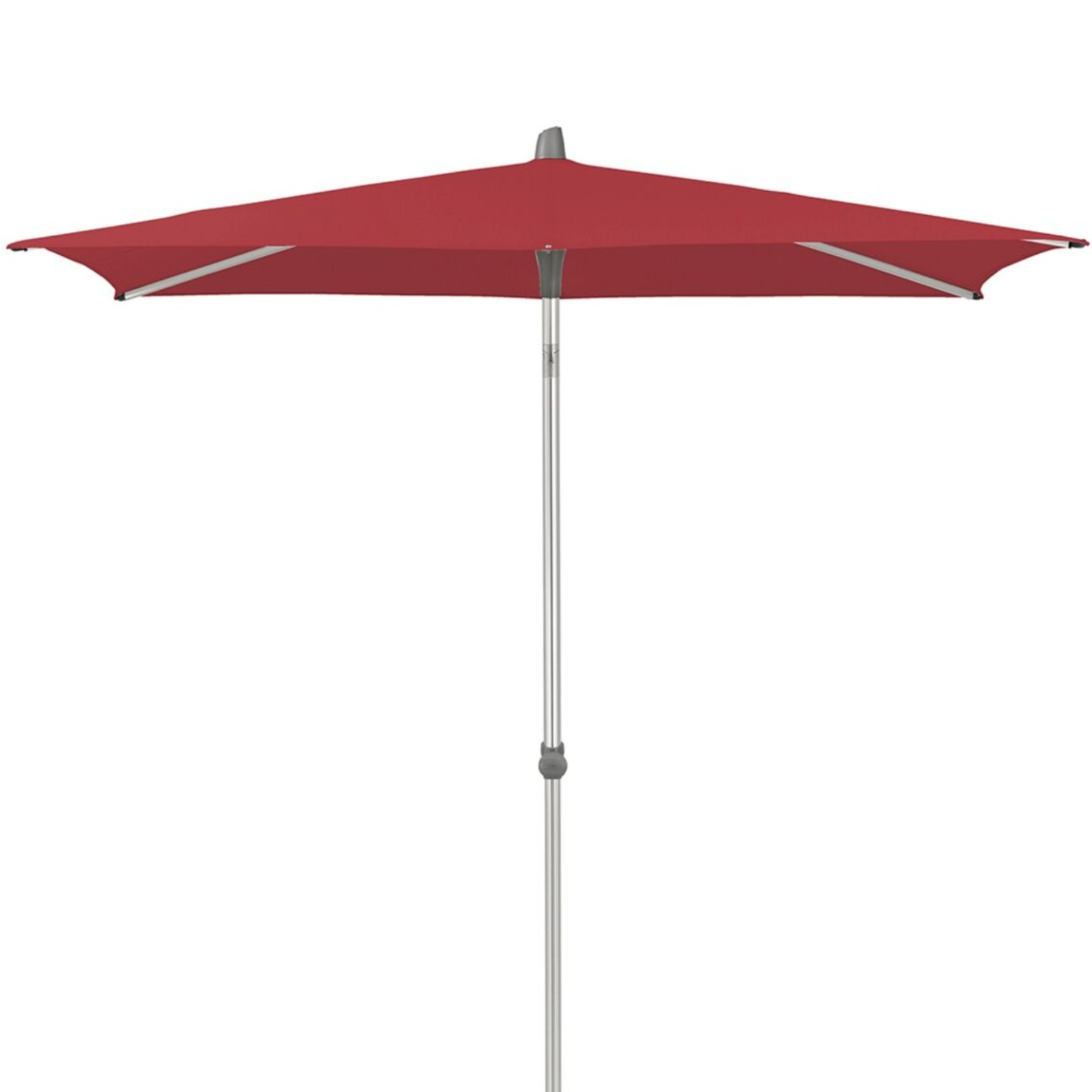 Glatz Alu Smart  2.1m x 1.5m Rectangular Parasol Parasol Glatz Red  