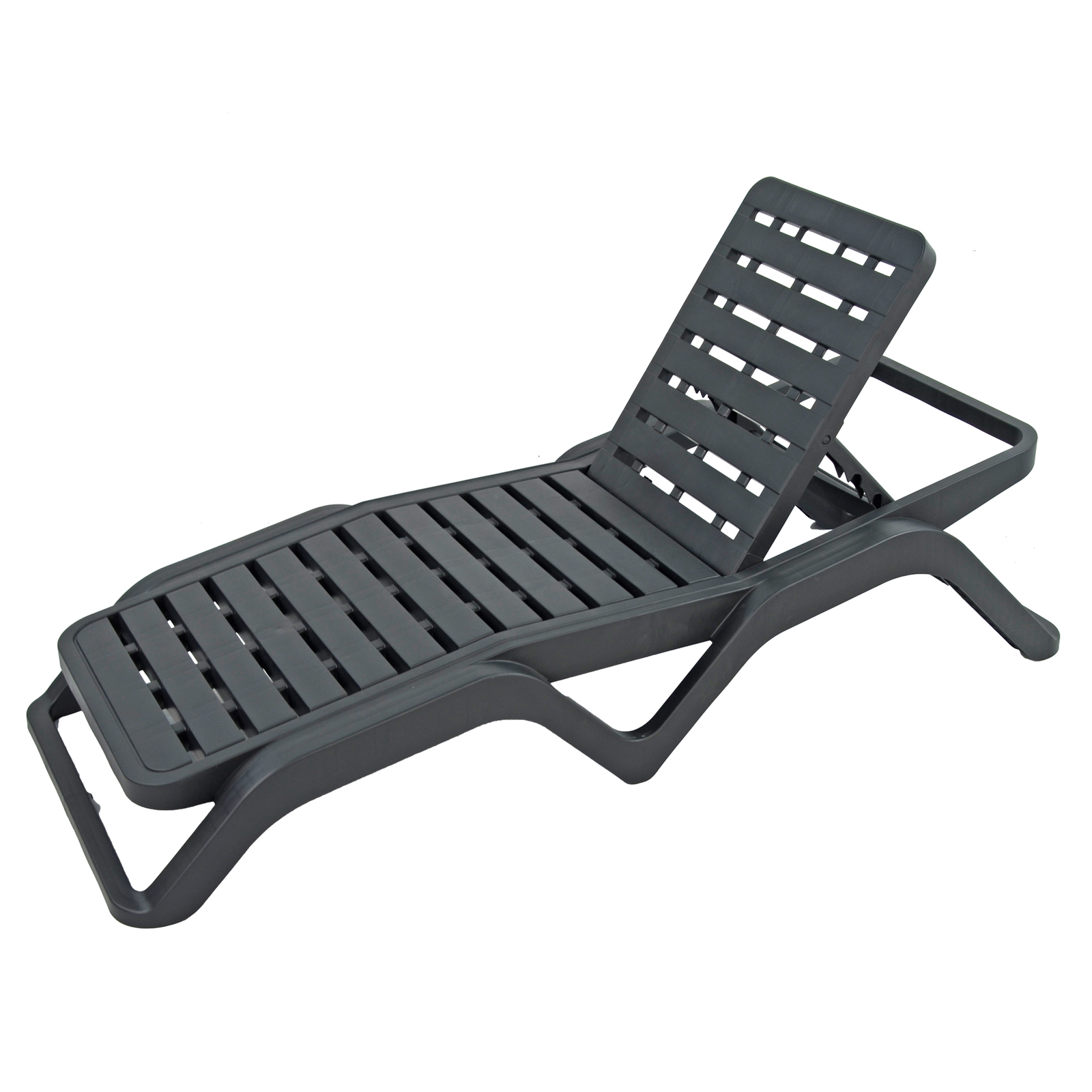 Trabella Scirocco Sun Lounger pack of 2 in Anthracite Sun Loungers Trabella   