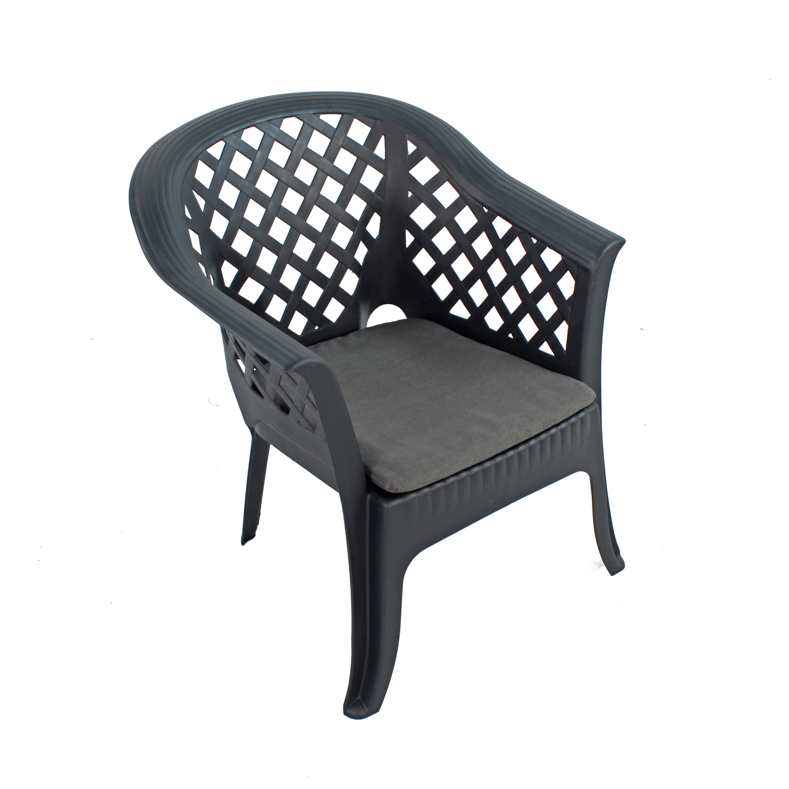 Trabella Savona Chair Anthracite (Pack of 2) Chairs Trabella   