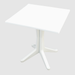 Trabella White Ponente Dining Table with 4 Ghibli Chairs Dining Sets Trabella   