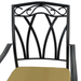 Byron Manor Avignon Stone Mosaic Garden Dining Table with 4 Ascot Chairs Dining Sets Byron Manor   