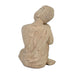 Solstice Sculptures Buddha Crouching 37cm Weathered Stone Effect Statues Solstice Sculptures   