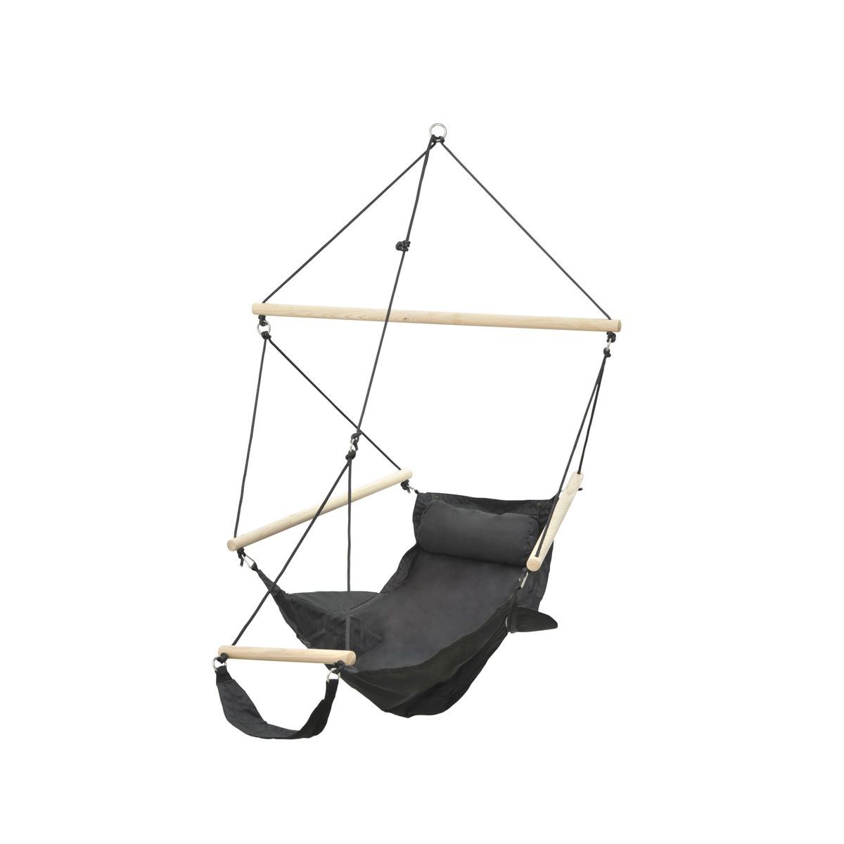 Amazonas Swinger Black Hanging Chair Hammocks Amazonas   
