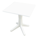 Trabella White Ponente Dining Table with 4 Eolo Chairs Dining Sets Trabella   