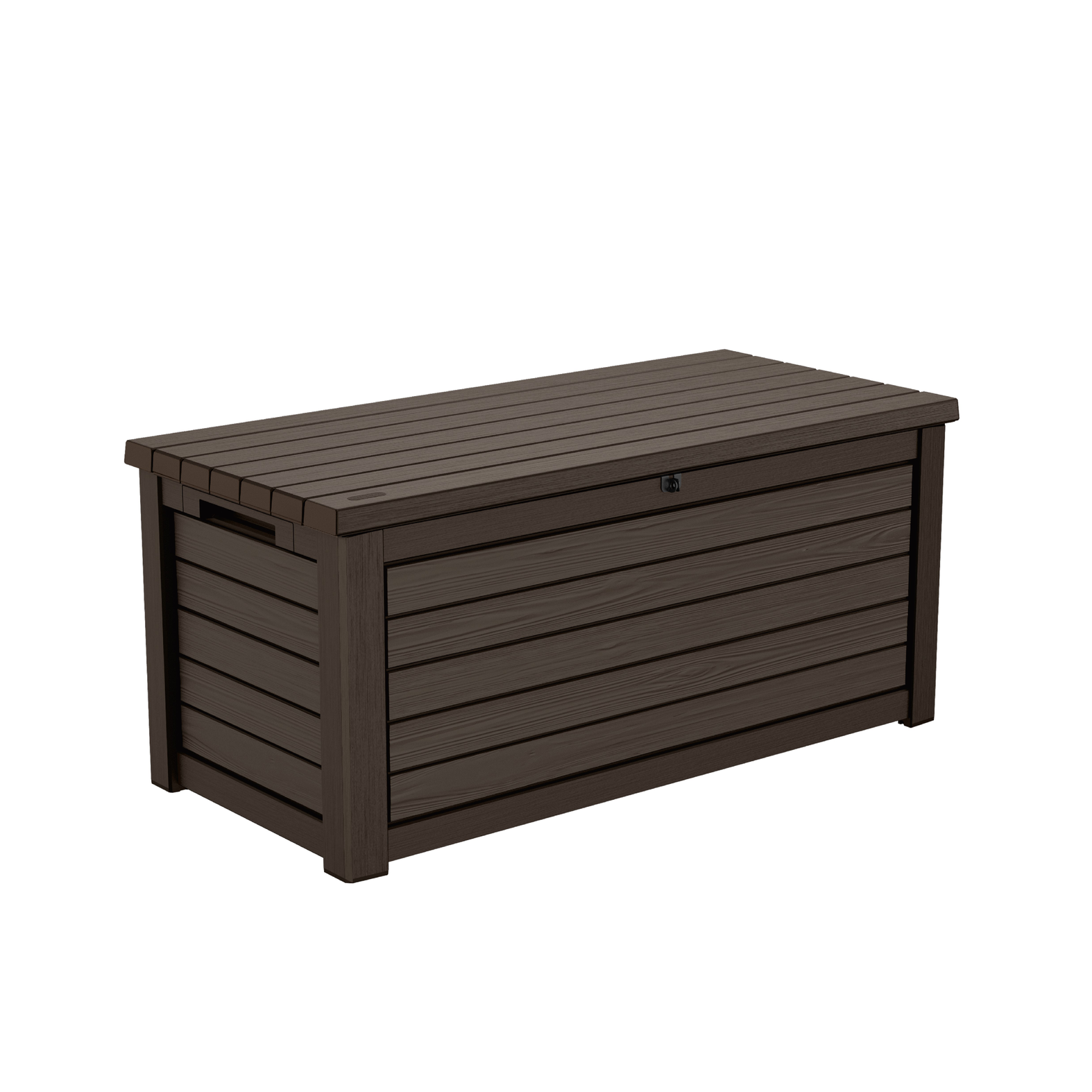 Keter Hingham Storage Box in Dark Brown Outdoor Storage Keter Default Title  