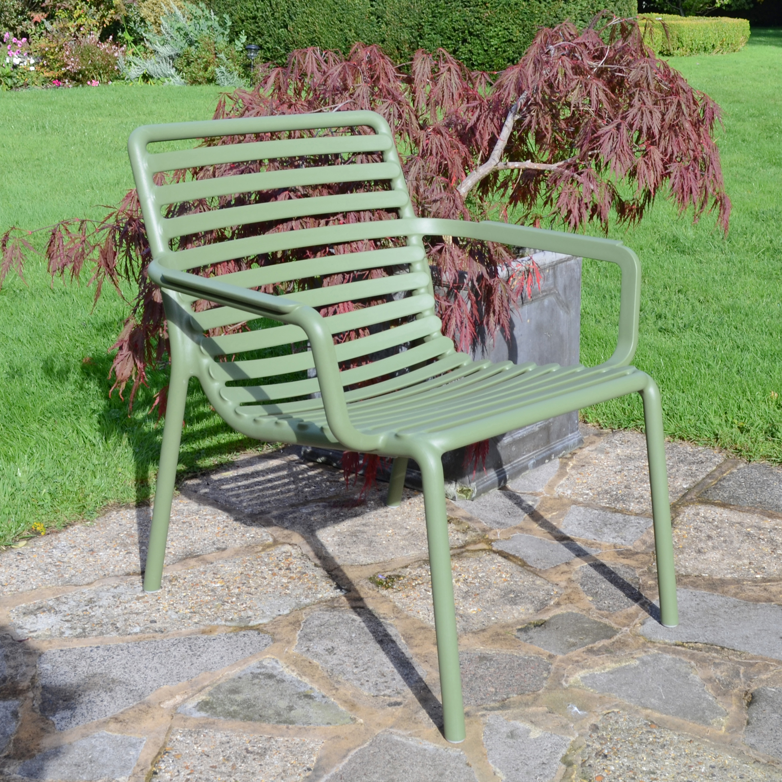 Little tikes garden chair green sales