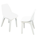 Trabella Eolo Chair in White (Pack of 2) Chairs Trabella   