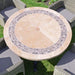 Byron Manor Vermont 110cm Mosaic Stone Dining Table Tables Byron Manor   
