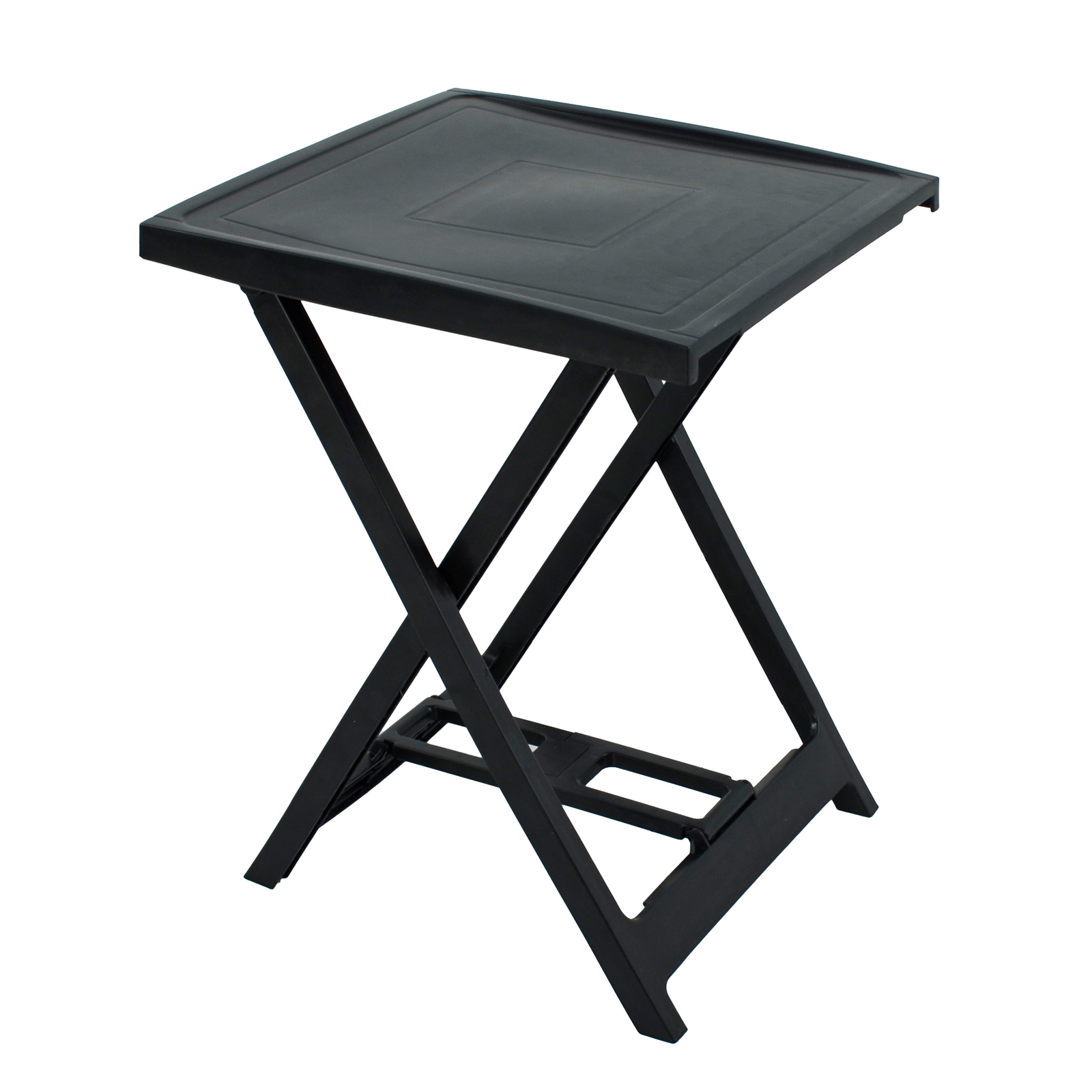 Grey folding online table