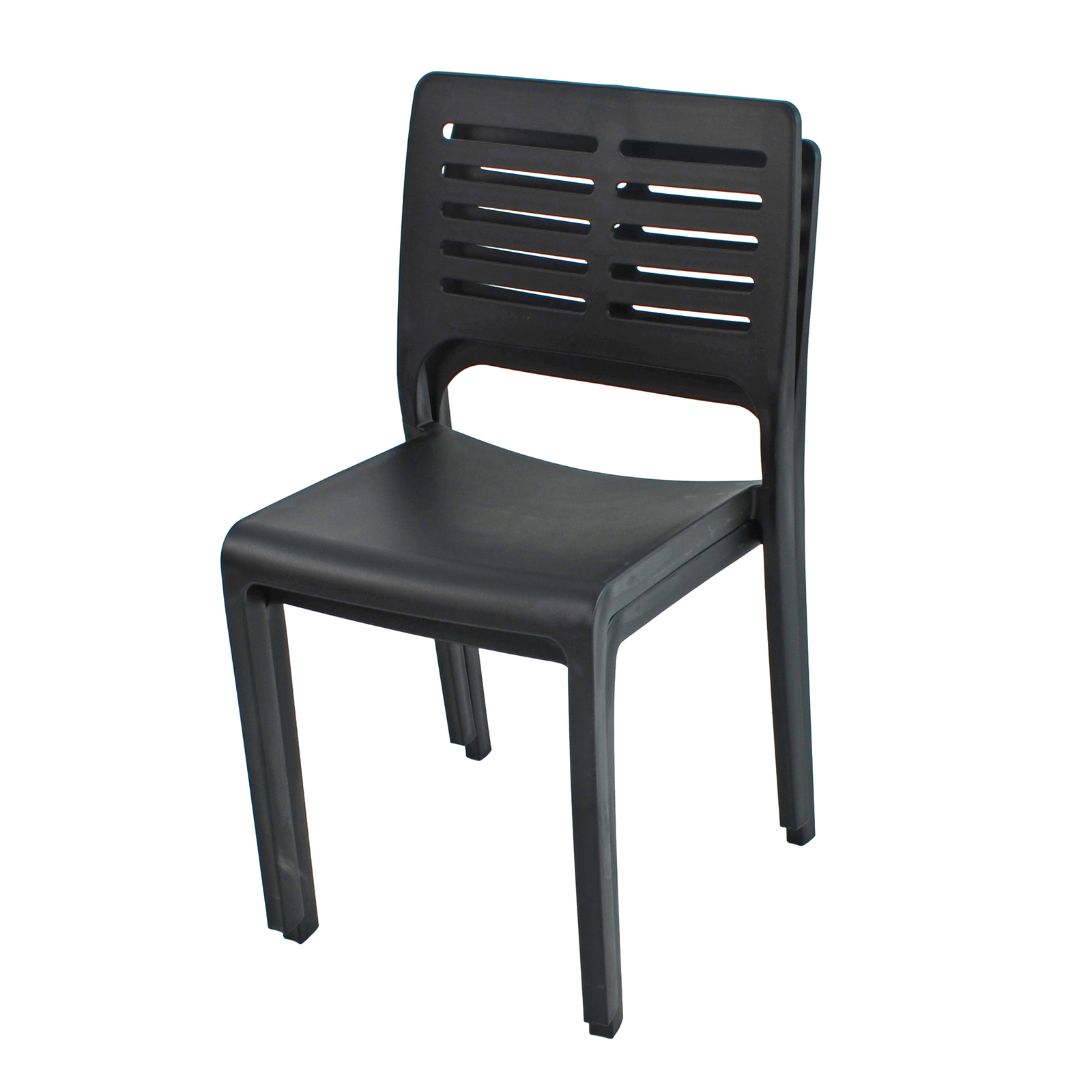 Trabella Mistral Chair in Anthracite (Pack of 2) Chairs Trabella Default Title  