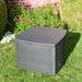 Trabella Sicily Side Table with Storage in Anthracite Tables Trabella   