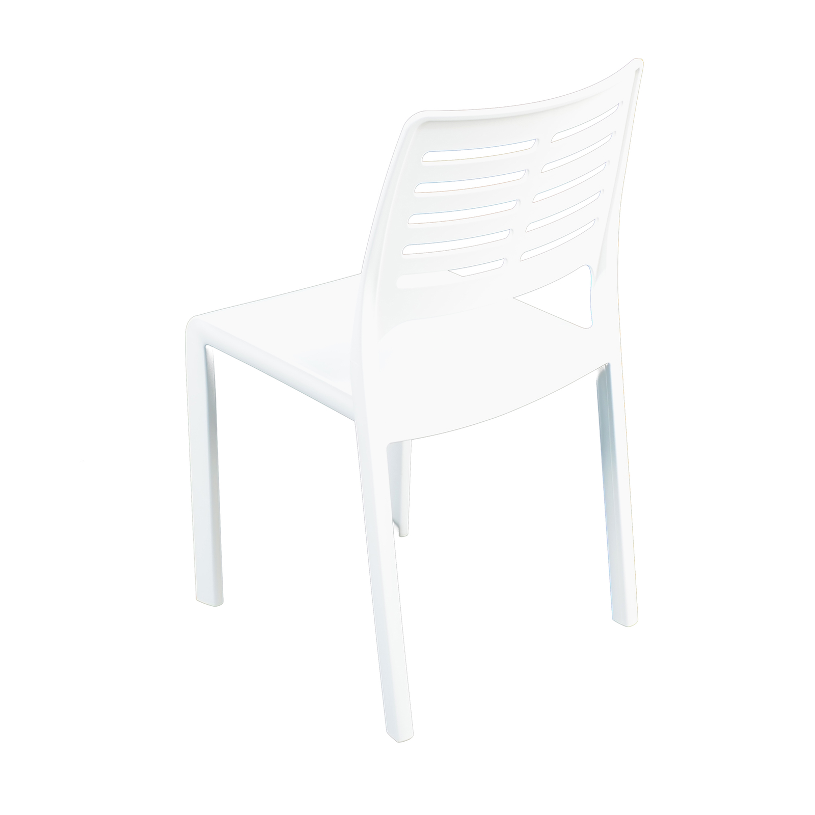 Trabella Mistral Chair in White (Pack of 2) Chairs Trabella   