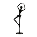 Elur Ballet Girl Iron Status Figurine 25cm in Mocha Brown Statues Elur   