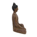 Elur Buddha Sitting 29cm Carved Wood Effect Statue Statues Elur   